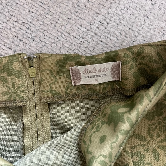 Altar'd State Green Mini Skirt - Picture 2 of 3